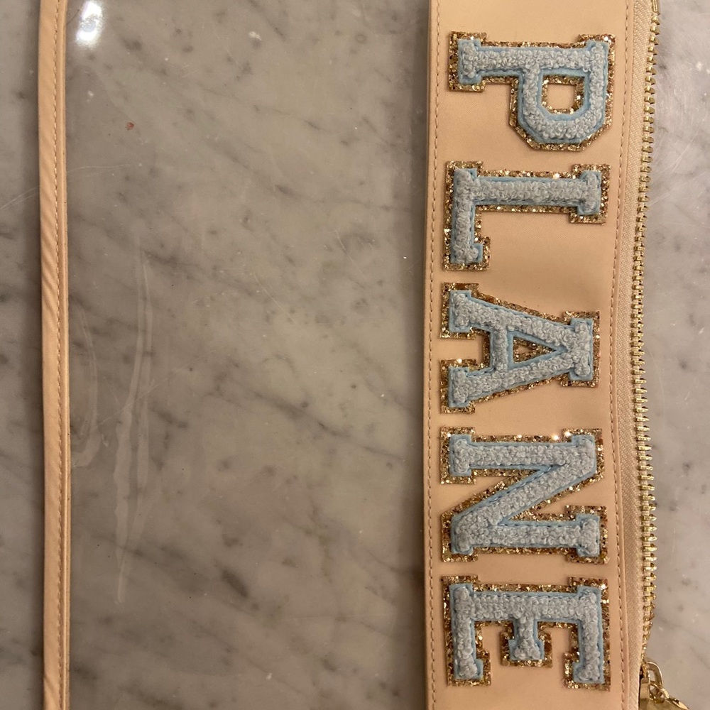 Stoney Clover Lane Plane Clear Pouch